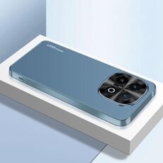 Per vivo iQOO 13 AG Custodia per telefono in acrilico galvanico satinato (blu navy)