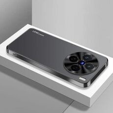 Per vivo X200 AG Custodia per telefono in acrilico galvanico satinato (nero)