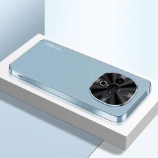 Per vivo Y300 AG Custodia per telefono in acrilico galvanico satinato (blu Sierra)