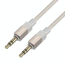 hoco UPA32 Cavo audio AUX intelligente da 3,5 mm a 3,5 mm maschio, lunghezza: 1 m (oro)