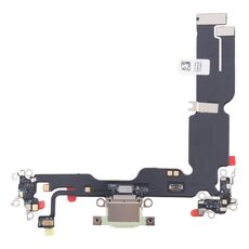 Per iPhone 15 Plus Cavo flessibile per porta di ricarica (verde)