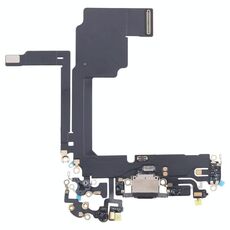 Per iPhone 15 Pro Cavo flessibile per porta di ricarica (nero)