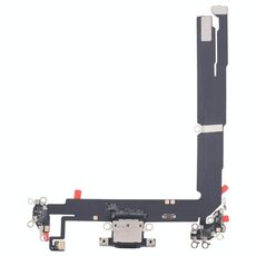 Per iPhone 16 Plus Cavo flessibile per porta di ricarica (nero)