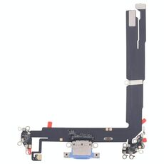 Per iPhone 16 Plus Cavo flessibile per porta di ricarica (blu)