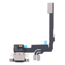 Per iPhone 16 Pro Cavo flessibile per porta di ricarica (nero)