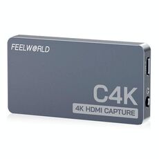 FEEWORLD C4K Video Capture 4K HDMI 60Hz In e Out USB-C Plug and Play per Streaming Gaming Videoconferenza