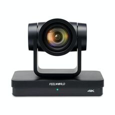 FEELWORLD UHD4K12X Telecamera PTZ 4K Zoom ottico 12X, messa a fuoco automatica SDI HDMI USB IP Controllo remoto (spina UE)