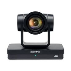 FEELWORLD UHD4K12X Telecamera PTZ 4K Zoom ottico 12X, messa a fuoco automatica SDI HDMI USB IP Controllo remoto (spina USA)