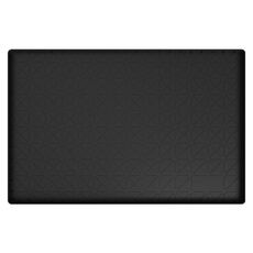 Tappetini di drenaggio isolanti termici antiscivolo antigrasso impermeabili da cucina sotto il lavello 86 x 56 x 2,5 cm (nero)