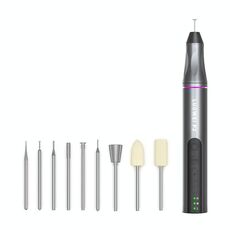 LUOWEI P2 con 8 teste di rettifica Penna di rettifica intelligente Macchina per rettifica e incisione elettrica portatile Piccola macchina per lucidatura elettrica