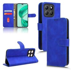 Custodia in pelle magnetica con chiusura magnetica per Honor X8c 4G (blu)