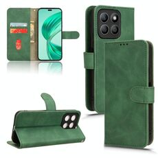 Custodia in pelle magnetica con chiusura magnetica per Honor X8c 4G (verde)