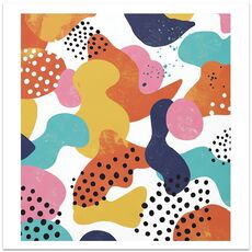 Color Paradise senza cornice EPSON Inkjet 320g Tela decorativa Stampa su richiesta, Dimensioni: 60x60cm