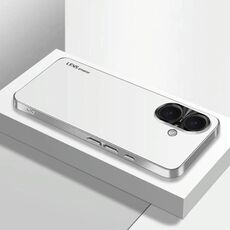 Per iPhone 16 AG Custodia per telefono in acrilico galvanico satinato (argento bianco)