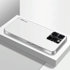 Per iPhone 16 Pro AG Custodia per telefono in acrilico galvanico satinato (argento bianco)
