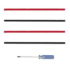 2 set 674 strisce di peluche a spazzola rotante sottile per aspirapolvere Dyson V7 / V8 / V10 / V11 testina spazzola a trasmissione diretta