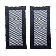 120 x 250 mm 2 pezzi / set per Tesla Model 3 seggiolino auto sotto la rete antipolvere