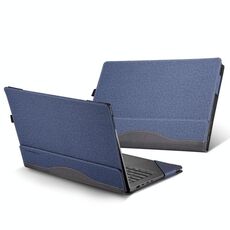 Custodia protettiva antiurto in pelle per laptop Lenovo Yoga 7 14IAL7 / 14ARB7 (blu scuro)
