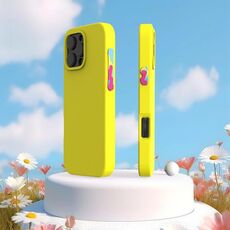 Per iPhone 16 Plus Custodia per telefono EVA serie Air Tec YOYOISLES (giallo)
