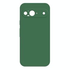 Per Google Pixel 9 Custodia per telefono in silicone liquido imitazione (verde scuro)