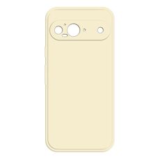 Per Google Pixel 9 Custodia per telefono in silicone liquido imitazione (bianco)