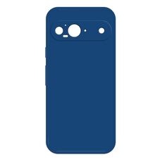Per Google Pixel 9 Custodia per telefono in silicone liquido imitazione (blu)