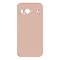 Per Google Pixel 9 Custodia per telefono in silicone liquido imitazione (rosa)