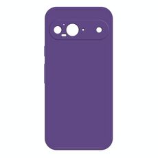 Per Google Pixel 9 Custodia per telefono in silicone liquido imitazione (viola scuro)