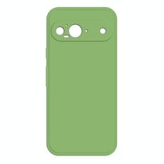 Per Google Pixel 9 Custodia per telefono in silicone liquido imitazione (verde matcha)