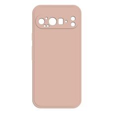 Per Google Pixel 9 Pro Custodia per telefono in silicone liquido imitazione (rosa)