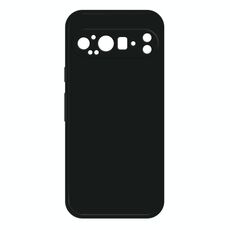 Per Google Pixel 9 Pro Custodia per telefono in silicone liquido imitazione (nero)