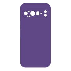 Per Google Pixel 9 Pro Custodia per telefono in silicone liquido imitazione (viola scuro)