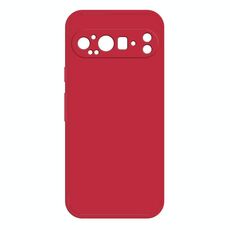Per Google Pixel 9 Pro Custodia per telefono in silicone liquido imitazione (rosso)