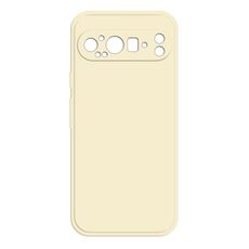 Per Google Pixel 9 Pro XL Custodia per telefono in silicone liquido imitazione (bianco)