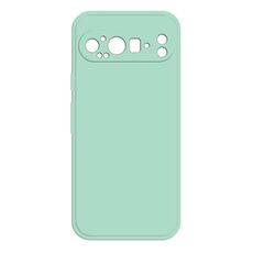 Per Google Pixel 9 Pro XL Custodia per telefono in silicone liquido imitazione (ciano chiaro)
