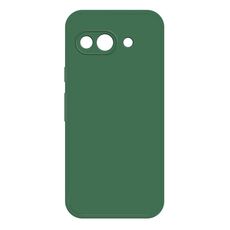 Per Google Pixel 9a Custodia per telefono in silicone liquido imitazione (verde scuro)