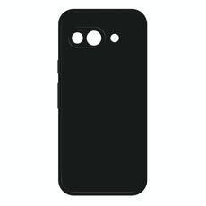 Per Google Pixel 9a Custodia per telefono in silicone liquido imitazione (nero)