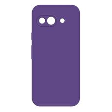 Per Google Pixel 9a Custodia per telefono in silicone liquido imitazione (viola scuro)