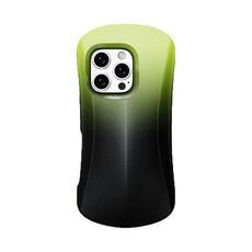 Per iPhone 16 Pro Max YOYOISLES Ocean Series Custodia per telefono curva EVA (nero verde)