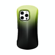 Per iPhone 16 Pro YOYOISLES Ocean Series Custodia per telefono curva EVA (nero verde)
