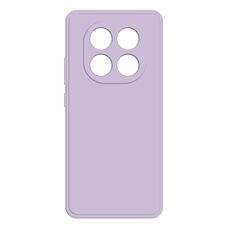 Per Redmi Note 14 Pro+ 5G Custodia per telefono in silicone liquido imitazione (viola)