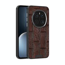 Per Honor Magic7 Pro ABEEL Beast Pattern 6D Micro-Embossed MagSafe Custodia per telefono in vera pelle (marrone)