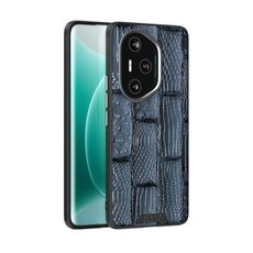 Per Honor 300 Pro ABEEL Beast Pattern 6D Custodia per telefono in vera pelle micro-goffrata (blu)