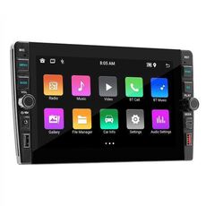 Autoradio Bluetooth FM da 8 pollici MP5 con navigatore Android, memoria: 2+32G