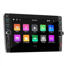 Autoradio Bluetooth FM da 9 pollici MP5 con navigatore Android, memoria: 2+32G