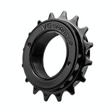 VG SPORTS Passeggino Scooter Bicicletta Volano a velocità singola, Stile: 16T Nero