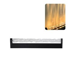 85cm 3D Dynamic Water Ripple LED Light Background Wall Hotel Restaurant KTV Bar Lampada Ambientale Proiezione Luce, Colore: Caldo
