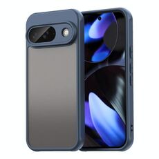 Per Google Pixel 9 Fan Dun Series TPU Hybrid PC Custodia per telefono glassata (blu)