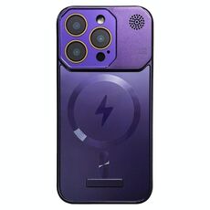 Per iPhone 14 Pro Custodia per telefono PC magnetica MagSafe Aromatherapy senza cornice (viola)