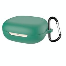 Per gli auricolari wireless Shokz OpenFit 2 T920 Custodia protettiva in silicone (verde scuro)
